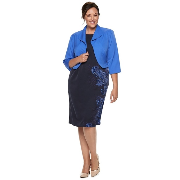 Maya Brooke Dresses & Skirts - Maya Brooke women's jacket dress suit